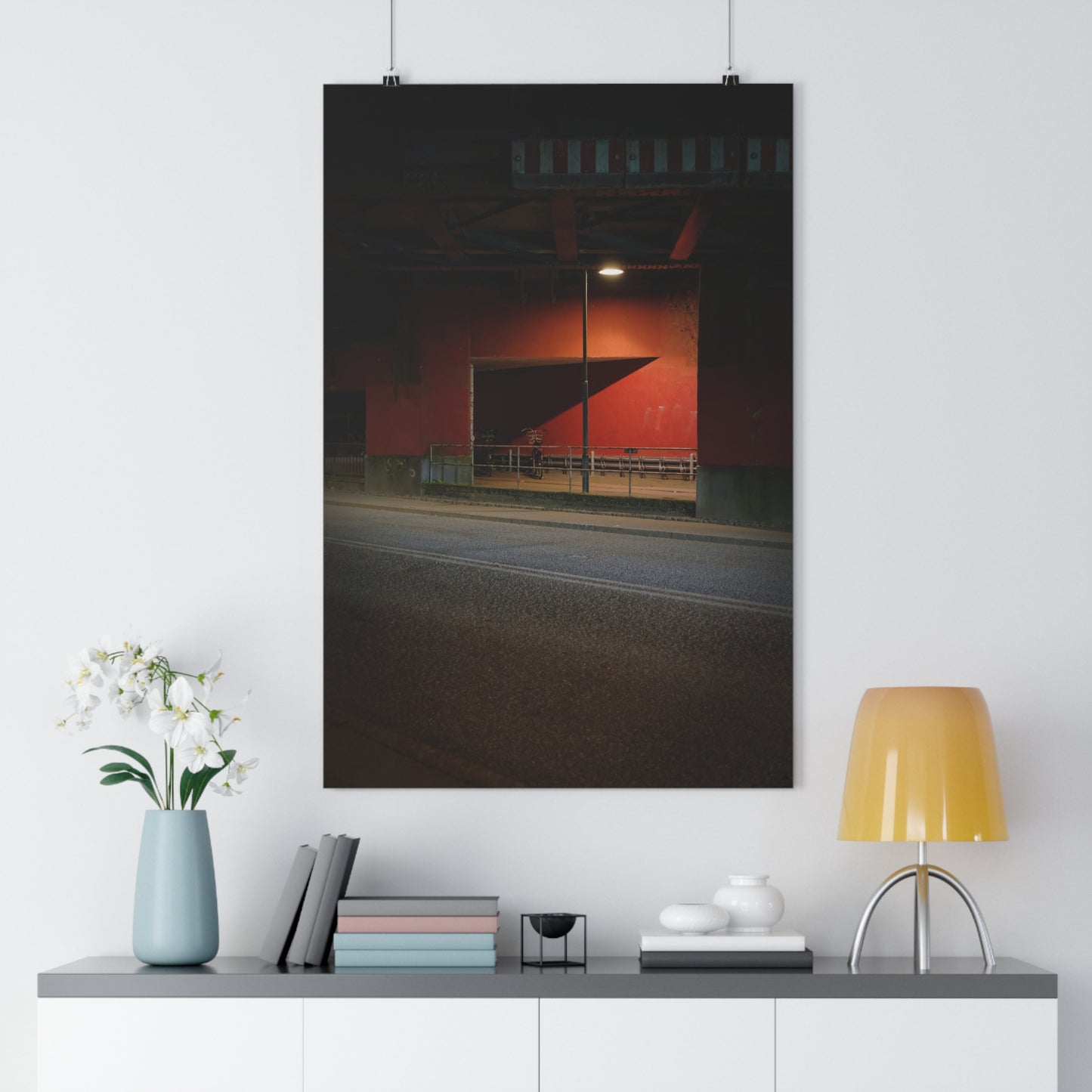 Giclée Art Print - The dark red night