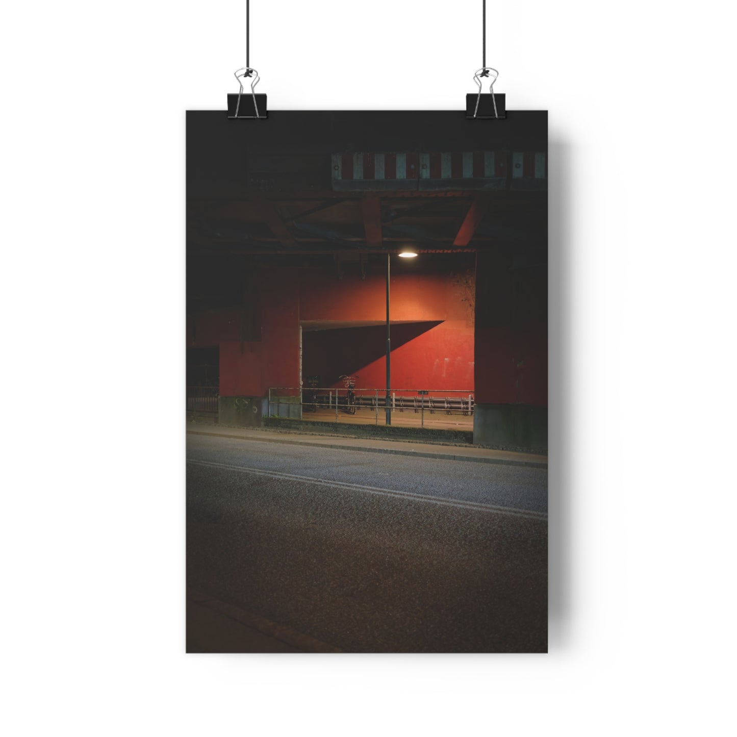 Giclée Art Print - The dark red night