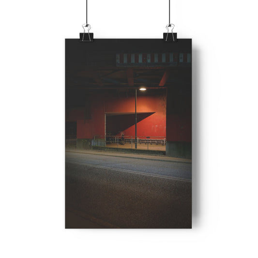 Giclée Art Print - The dark red night