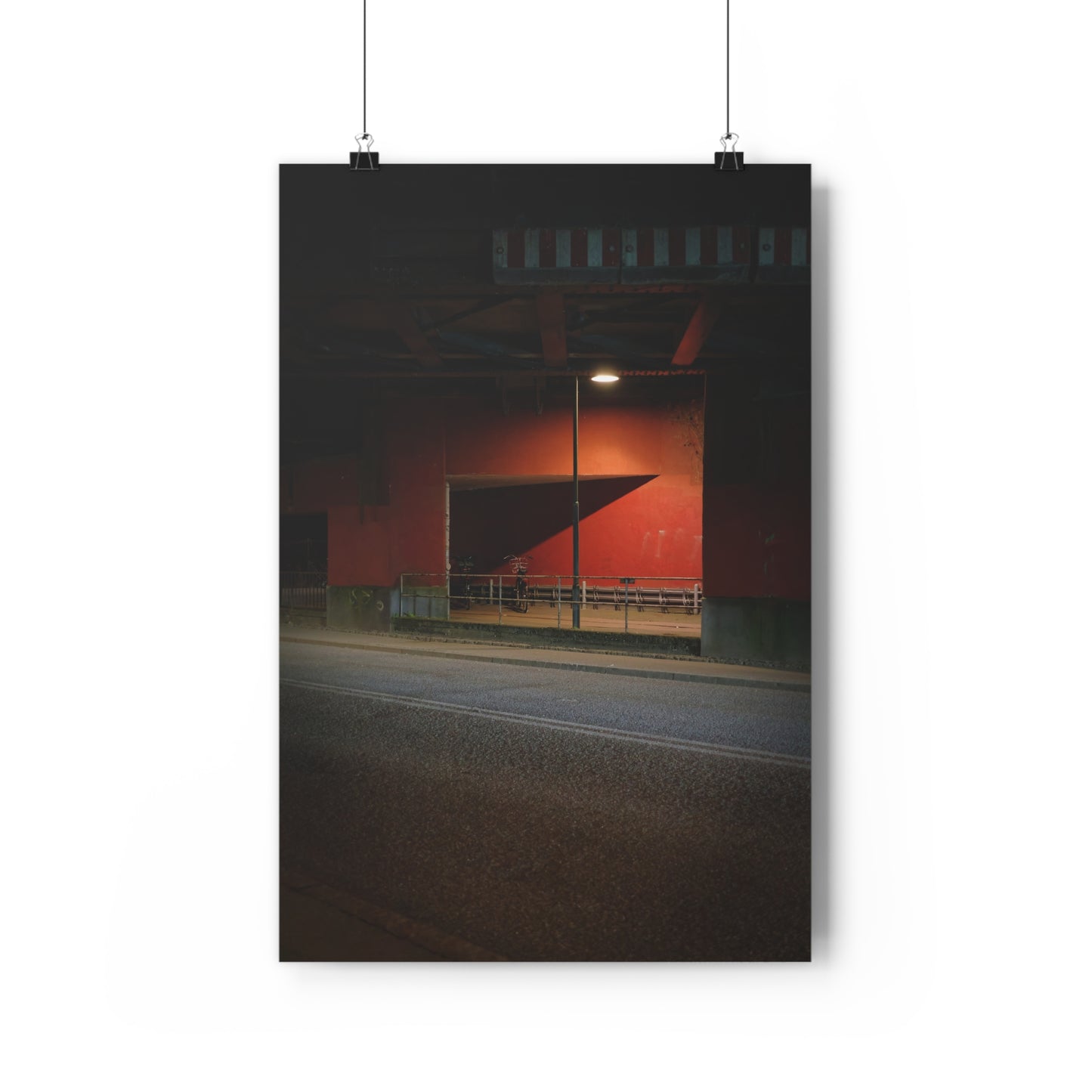 Giclée Art Print - The dark red night