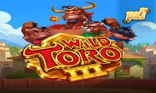 O touro Toro em destaque no slot Wild Toro 3 com elementos visuais espanhóis.
